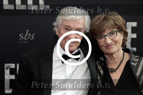 Amsterdam 31 mei 2016
Premiere nieuwste film van Paul Verhoeven Elle in Tuschinski.
Paul Verhoeven kwam met zijn vrouw dochter en schoonzoon