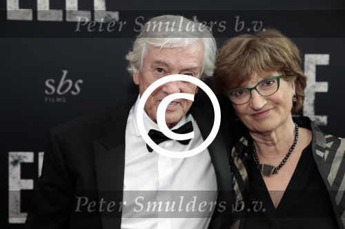 Amsterdam 31 mei 2016
Premiere nieuwste film van Paul Verhoeven Elle in Tuschinski.
Paul Verhoeven kwam met zijn vrouw dochter en schoonzoon