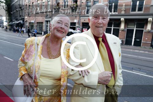 Amsterdam 4 juni 2016 
Premiere in de ban van broadway in het nieuwe de la mar.
Paul v Gorcum met zijn vrouw