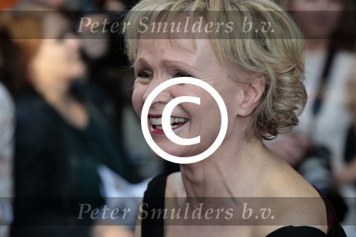 Amsterdam 31 mei 2016
Premiere nieuwste film van Paul Verhoeven Elle in Tuschinski.
Renee Soutendijk met man Thed Lensen