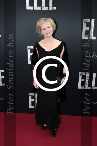 Amsterdam 31 mei 2016
Premiere nieuwste film van Paul Verhoeven Elle in Tuschinski.
Renee Soutendijk met man Thed Lensen