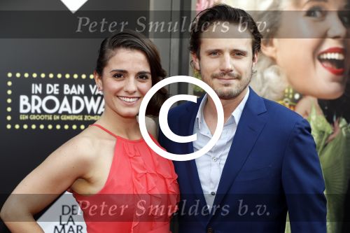 Amsterdam 4 juni 2016 
Premiere in de ban van broadway in het nieuwe de la mar.
Rosa da Silva met partner