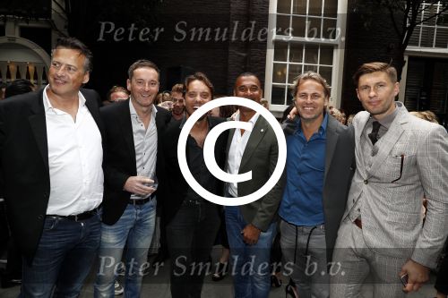 Amsterdam 2 juni 2016 
Terras special award van Talkiesgaat dit jaar naar Hotel the Dylan. Marcel Stolk Marco Achmad Bas Smit Ruud Gullit John Ewbank en Levchenko