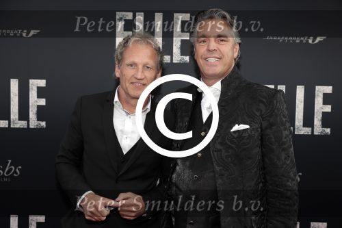 Amsterdam 31 mei 2016
Premiere nieuwste film van Paul Verhoeven Elle in Tuschinski.
Steven de Jong met een kennis