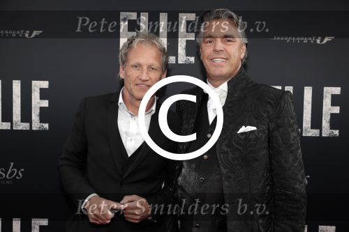 Amsterdam 31 mei 2016
Premiere nieuwste film van Paul Verhoeven Elle in Tuschinski.
Steven de Jong met een kennis