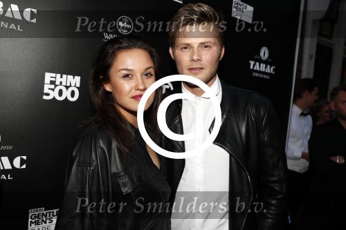 Amsterdam 25 mei 2016
FHM mooiste vrouw van Nederland presentatie ( FHM500). Holly Brood en Tim Douwsma