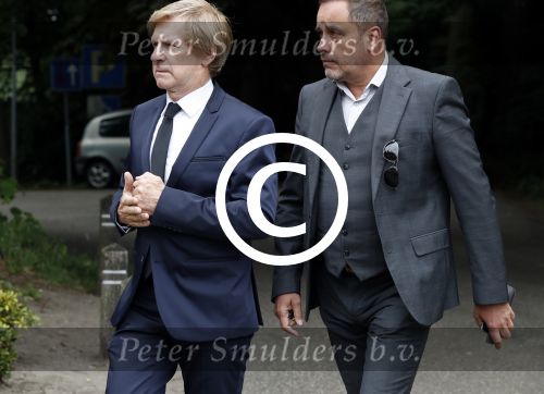 Vught 13 juni 2017
Herdenkingsdienst/ begrafenis van Sandra Reemer in kasteel Maurick. Addy v d Krommenacker met partner
