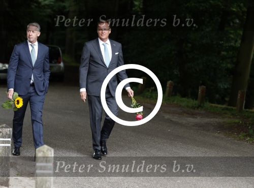 Vught 13 juni 2017
Herdenkingsdienst/ begrafenis van Sandra Reemer in kasteel Maurick. Albert Verlinde en Onno Hoes