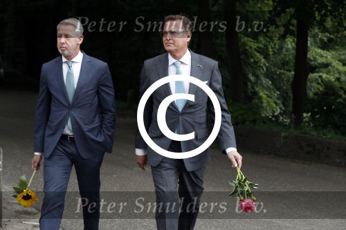 Vught 13 juni 2017
Herdenkingsdienst/ begrafenis van Sandra Reemer in kasteel Maurick. Albert Verlinde en Onno Hoes