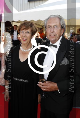Amsterdam 17 juni 2017  
Amsterdam diner in het AFAS music hall in Amsterdam. Annemarie Jorritsma met man