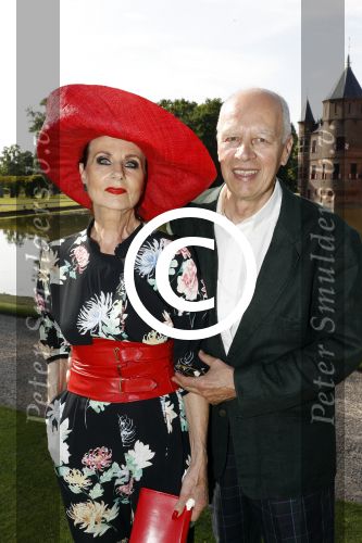 Haarzuilens 21 juni 2017
Haringparty bij kasteel de Haar. Ans Markus met Wybe Tuinman