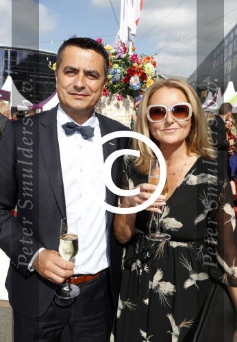 Amsterdam 17 juni 2017  
Amsterdam diner in het AFAS music hall in Amsterdam. Atilay Uslu en partner