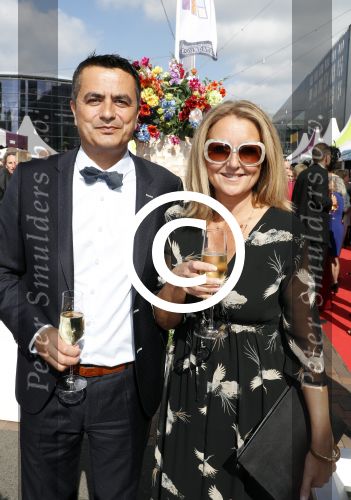 Amsterdam 17 juni 2017  
Amsterdam diner in het AFAS music hall in Amsterdam. Atilay Uslu en partner
