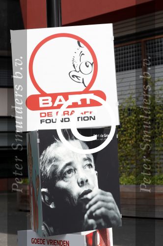 Hilversum 21 mei 2017
Bart \'s mediarun op het mediapark tbd de Bart de Graaff foundation. Aanwezig zus Miriam en moeder Marianne  van Bart de Graaff. Bridget Maasland zoon Mees , Kees Tol Howard Komproe en Jan Heemskerk lopen mee. Irene Moors presenteert het geheel.
