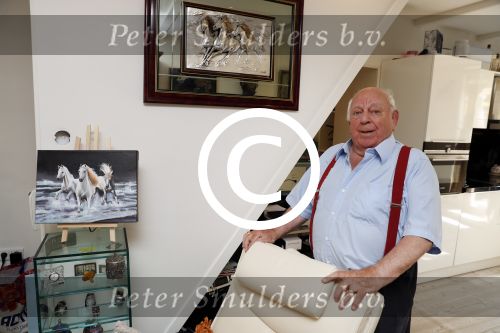 Vlaardingen 9 juni 2017
Bas v Toor en zijn vrouw in hun huis