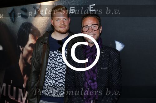 Amsterdam 7 juni 2017
Premiere the Mummy in Pathe Arena. Bastiaan v Schaik met partner