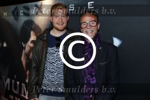 Amsterdam 7 juni 2017
Premiere the Mummy in Pathe Arena. Bastiaan v Schaik met partner