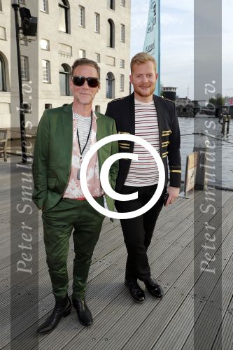 Amsterdam 22 mei 2017 
Premiere pirates off the carabien in het scheepvaartmuseum. Bastiaan v Schaik met vriend