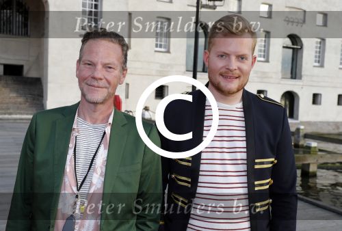 Amsterdam 22 mei 2017 
Premiere pirates off the carabien in het scheepvaartmuseum. Bastiaan v Schaik met vriend