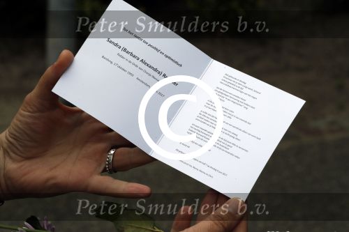 Vught 13 juni 2017
Herdenkingsdienst/ begrafenis van Sandra Reemer in kasteel Maurick.
