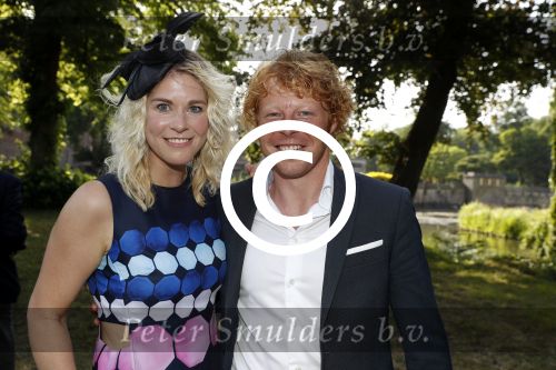 Haarzuilens 21 juni 2017
Haringparty bij kasteel de Haar. Ben Woldring met vriendin