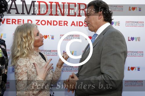 Amsterdam 17 juni 2017  
Amsterdam diner in het AFAS music hall in Amsterdam. Bert Koenders met Annette de Vries