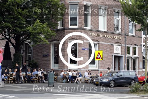 Amsterdam 2 juni 2017
Blushing Amsterdam tegen over van gogh museum. De zaak is van Gordon