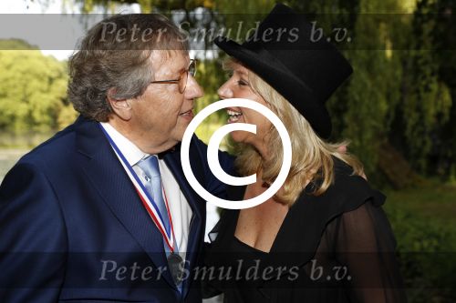 Haarzuilens 21 juni 2017
Haringparty bij kasteel de Haar. Claudia de Breij met partner en vader