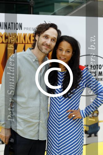 Amsterdam 17 juni 2017  
Premiere verschrikkelijke ikke in pathe arena. Javier Guzman en partner Cloe Leenheer