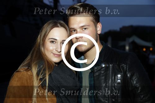 Amsterdam 22 mei 2017 
Premiere pirates off the carabien in het scheepvaartmuseum. Dave Dekker met vriendin