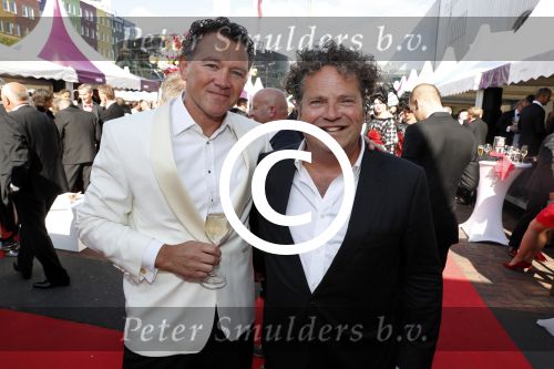 Amsterdam 17 juni 2017  
Amsterdam diner in het AFAS music hall in Amsterdam. Dirk Zeelenberg met een kennis