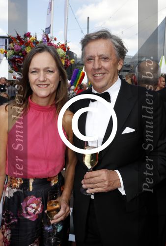Amsterdam 17 juni 2017  
Amsterdam diner in het AFAS music hall in Amsterdam. Ed Nijpels met vrouw