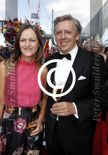 Amsterdam 17 juni 2017  
Amsterdam diner in het AFAS music hall in Amsterdam. Ed Nijpels met vrouw
