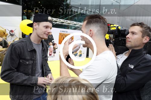 Amsterdam 17 juni 2017
Premiere Verschrikkelijke Ikke in Pathe Arena. Enzo Knol met zijn vriendin Dee spraken een stem in.