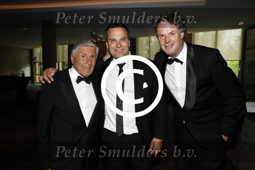 Utrecht 11 juni 2017
Gala van Wesley Sneijder in het v d Valk Hotel Utrecht. Guido Albers met Sjaak Swart en ...