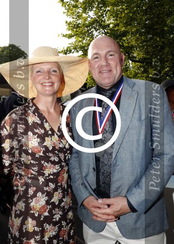 Haarzuilens 21 juni 2017
Haringparty bij kasteel de Haar. Andre Kuipers met zijn vrouw