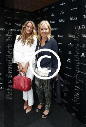 Amsterdam 8 juni 2017 
Talkies terras awards in het W hotel. Inge de Bruijn met een vriendin