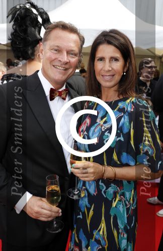 Amsterdam 17 juni 2017  
Amsterdam diner in het AFAS music hall in Amsterdam. Albert Verlinde en Isa Hoes