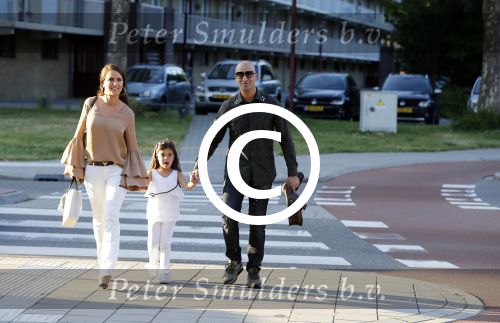 Nieuwegein 10 juni 2017
Feest voor Wesley Sneijder bij Will\'s in nieuwgein tbv het feit dat hij recordinternational voor nederland is geworden. jalal Diba met vrouw en dochter