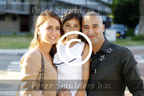 Nieuwegein 10 juni 2017
Feest voor Wesley Sneijder bij Will\'s in nieuwgein tbv het feit dat hij recordinternational voor nederland is geworden. jalal Diba met vrouw en dochter