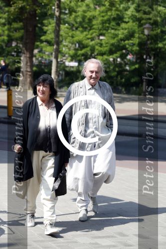 Amsterdam 3 juni 2017 
Opening expositie Fong Leng bij galerie Eric Morren in Amsterdam. Jan jansen met zijn vrouw
