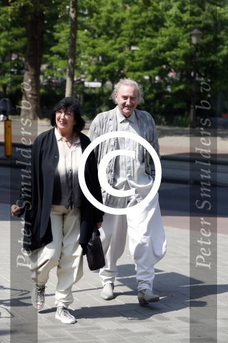 Amsterdam 3 juni 2017 
Opening expositie Fong Leng bij galerie Eric Morren in Amsterdam. Jan jansen met zijn vrouw