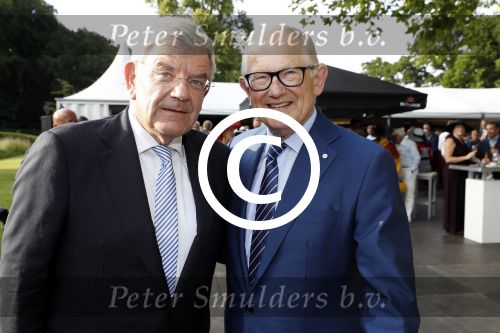 Haarzuilens 21 juni 2017
Haringparty bij kasteel de Haar. Jan v Zanen met Pieter v Vollenhoven