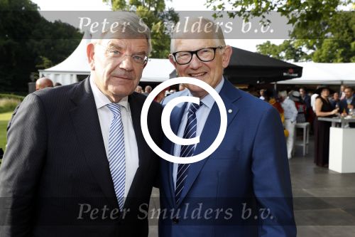 Haarzuilens 21 juni 2017
Haringparty bij kasteel de Haar. Jan v Zanen met Pieter v Vollenhoven