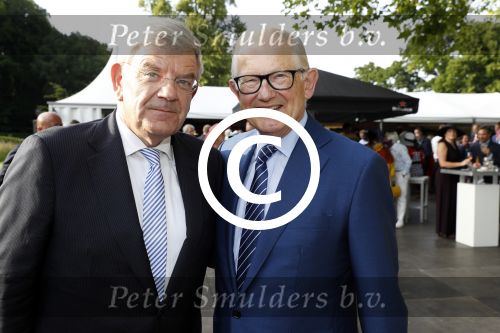 Haarzuilens 21 juni 2017
Haringparty bij kasteel de Haar. Jan v Zanen met Pieter v Vollenhoven