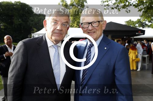 Haarzuilens 21 juni 2017
Haringparty bij kasteel de Haar. Jan v Zanen met Pieter v Vollenhoven