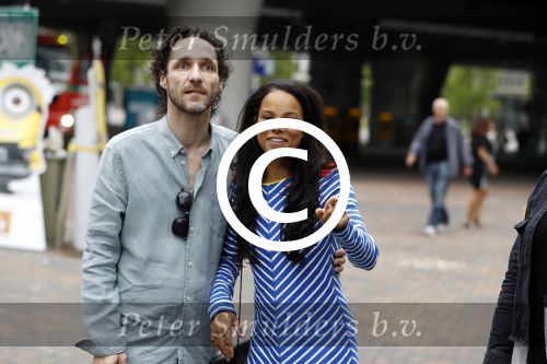 Amsterdam 17 juni 2017  
Premiere verschrikkelijke ikke in pathe arena. Javier Guzman en partner Cloe Leenheer