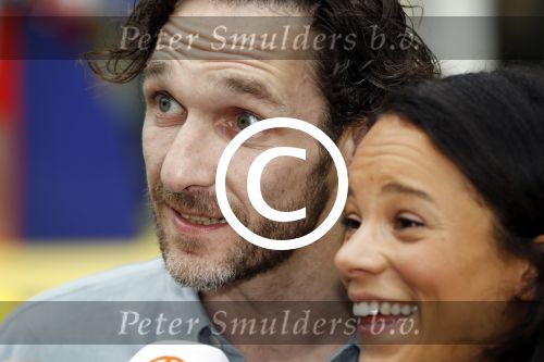Amsterdam 17 juni 2017  
Premiere verschrikkelijke ikke in pathe arena. Javier Guzman en partner Cloe Leenheer