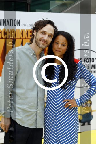 Amsterdam 17 juni 2017  
Premiere verschrikkelijke ikke in pathe arena. Javier Guzman en partner Cloe Leenheer