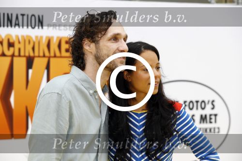 Amsterdam 17 juni 2017  
Premiere verschrikkelijke ikke in pathe arena. Javier Guzman en partner Cloe Leenheer